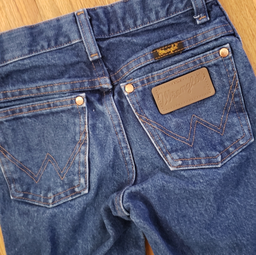 Cowboy cut Wranglers youth 8slim